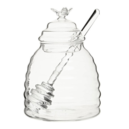 Farrow Honey Jar with Glass Dipper