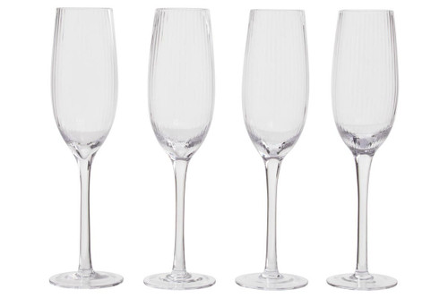 Lyle Set of Four Champagne Glasses