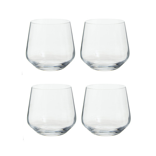 Ada Set of 4 large Crystal Tumblers