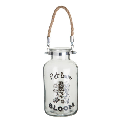Felicity Bloom Glass Lantern