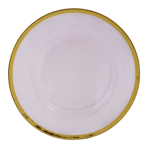 Clear Glass Charger Plate