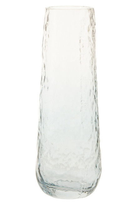 Brock Large Blue Ombre Glass Vase