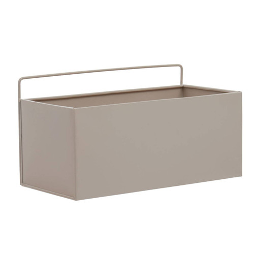 Asher Small Grey Wall Plant Box