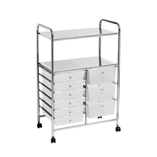 Trolley with White Wheels