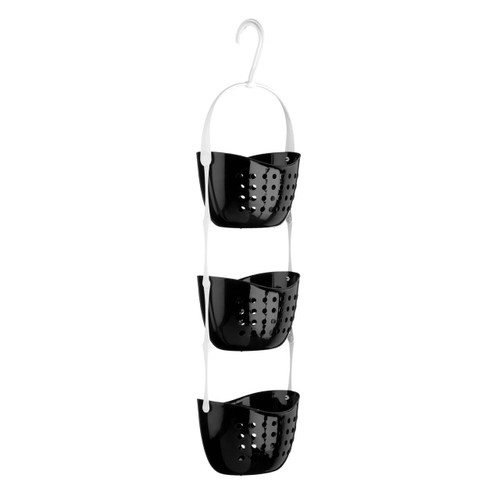 3 Tier Black Shower Caddy