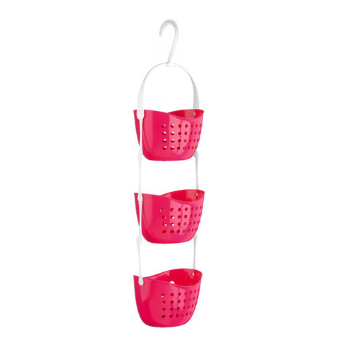 3 Tier Hot Pink Shower Caddy