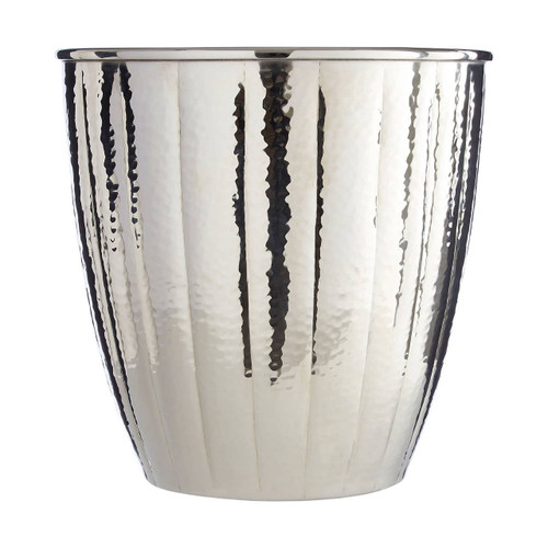 Nickel Finish Waste Bin