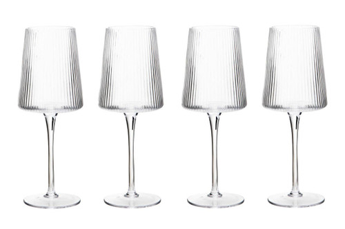 Eldon Set of Four Ribbed Wine Glasses MOB Packaging