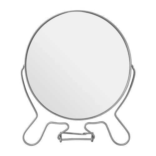 Silver Effect 2 Sided Large Shaving Mirror