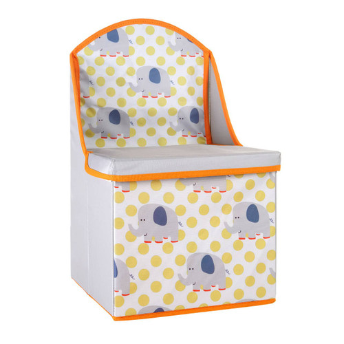 Elephant Design Kids Storage Box/Seat