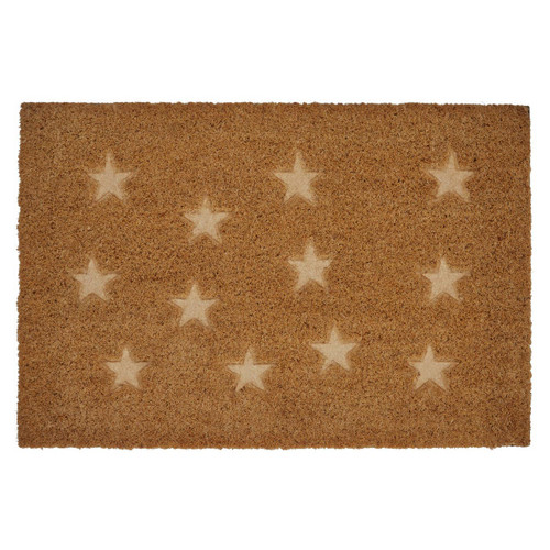 Star Embossed Doormat