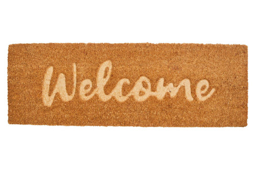 Filta Embossed Welcome Coir Doormat