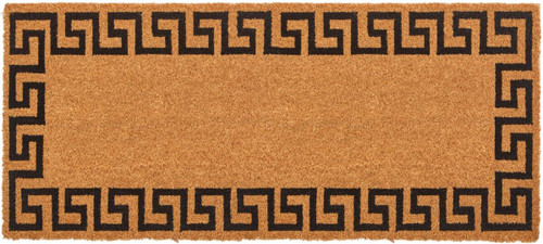 Filta Greek Key Coir Doormat