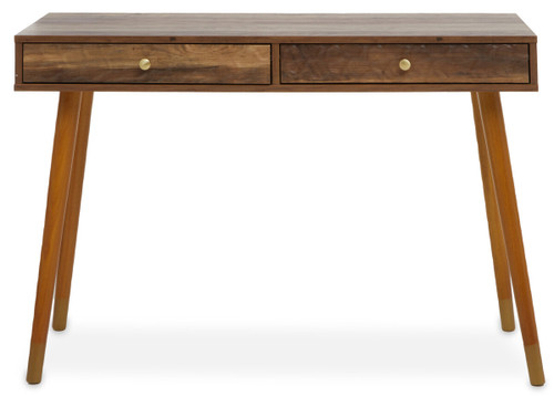 Frida Wood Veneer Console Table with 2 Drawers Frida Wood Veneer Console Table with 2 Drawers