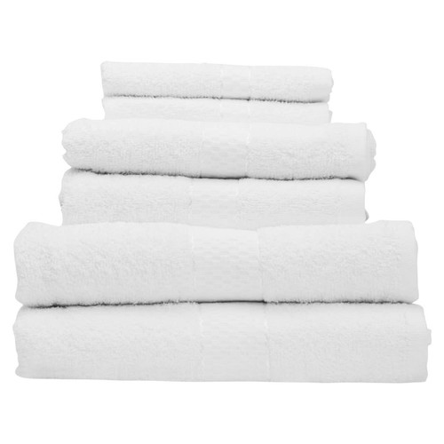 Thread and Loom 6pc White Towel Set