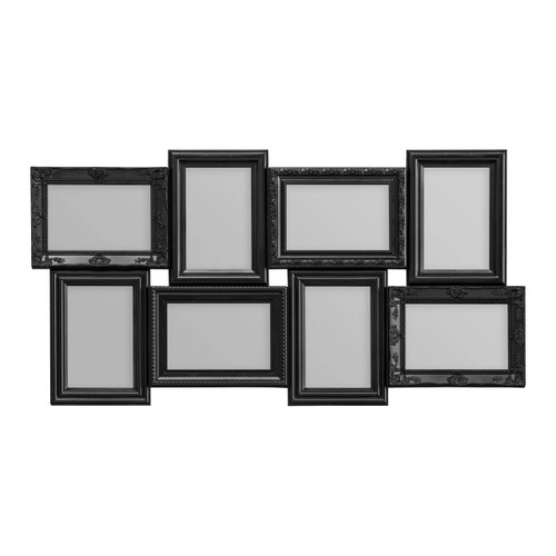 VIintage Style Black 8 Photo Frame