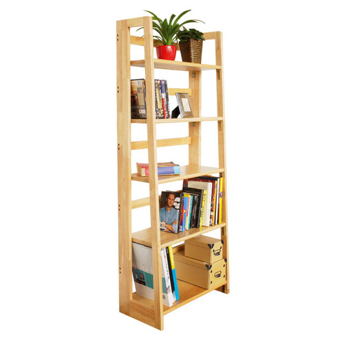 5 Tier Box Frame Folding Shelf Unit