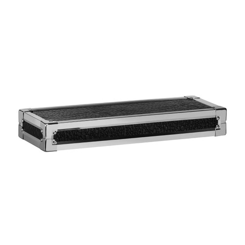 Crocodile Leather Effect Small Wall Shelf