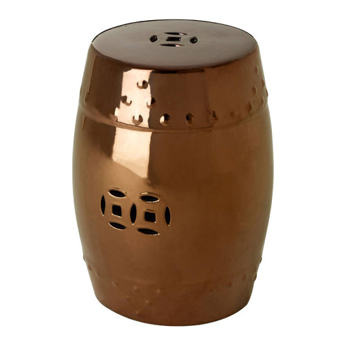 Complements Copper Finish Table / Stool