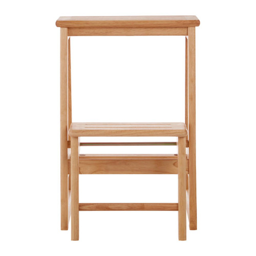 Tropical Hevea Wood Two Step Stool