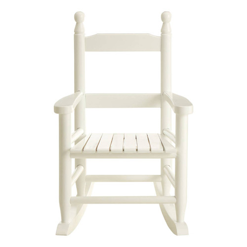 Kids White Rocking Chair