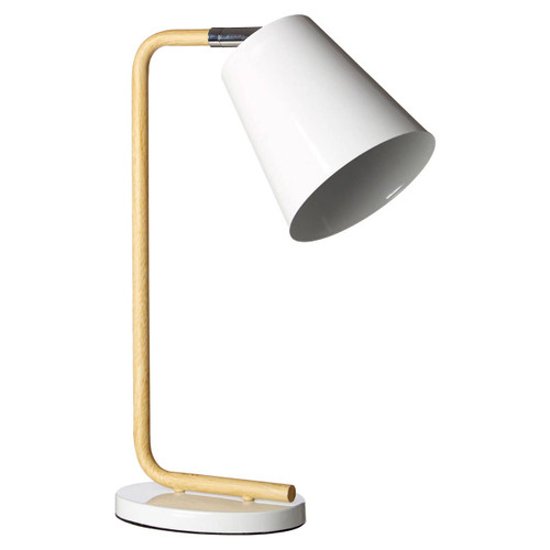 Bruin White Table Lamp