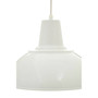 Bryen White Metal Pendant Light