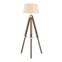 Brown Bailey Tripod Floor Lamp - 144cm