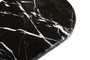 Salmo Oval Black Marble Chopping and Serving Board