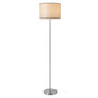 Forma Grey Waffle Effect Shade Floor Lamp