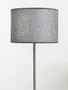 Forma Grey Waffle Effect Shade Floor Lamp