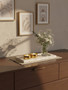 Tibor Travertine Rectangular Decorative Tray
