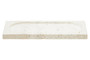 Tibor Travertine Rectangular Decorative Tray