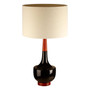 Table Lamp with Wood / Ceramic Base