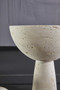 Tibor Travertine Pedestal Bowl