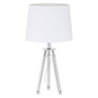 Halia Chrome Finish Table Lamp
