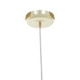 Lagona 6 Bulb Gold Finish Pendant Light
