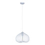 Lavis 1 Bulb Silver Finish Pendant Light