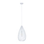 Lavis Teardrop White Pendant Light