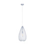 Lavis Teardrop Silver Pendant Light