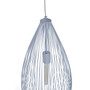 Lavis Teardrop Silver Pendant Light