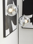 Revive Chrome Finish 2 Light Floor Lamp