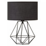 Wyra Black Shade Table Lamp
