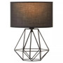Wyra Black Shade Table Lamp