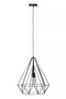 Wyra Black Conical Pendant light
