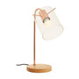 Stockholm Shiny Copper Curved Table Lamp
