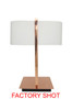 Lilian Copper Finish Table Lamp