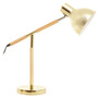 Stockholm Shiny Brass Finish Floor Lamp