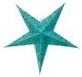Leela 5 Point Turquoise Paper Star