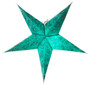 Leela 5 Point Turquoise Paper Star